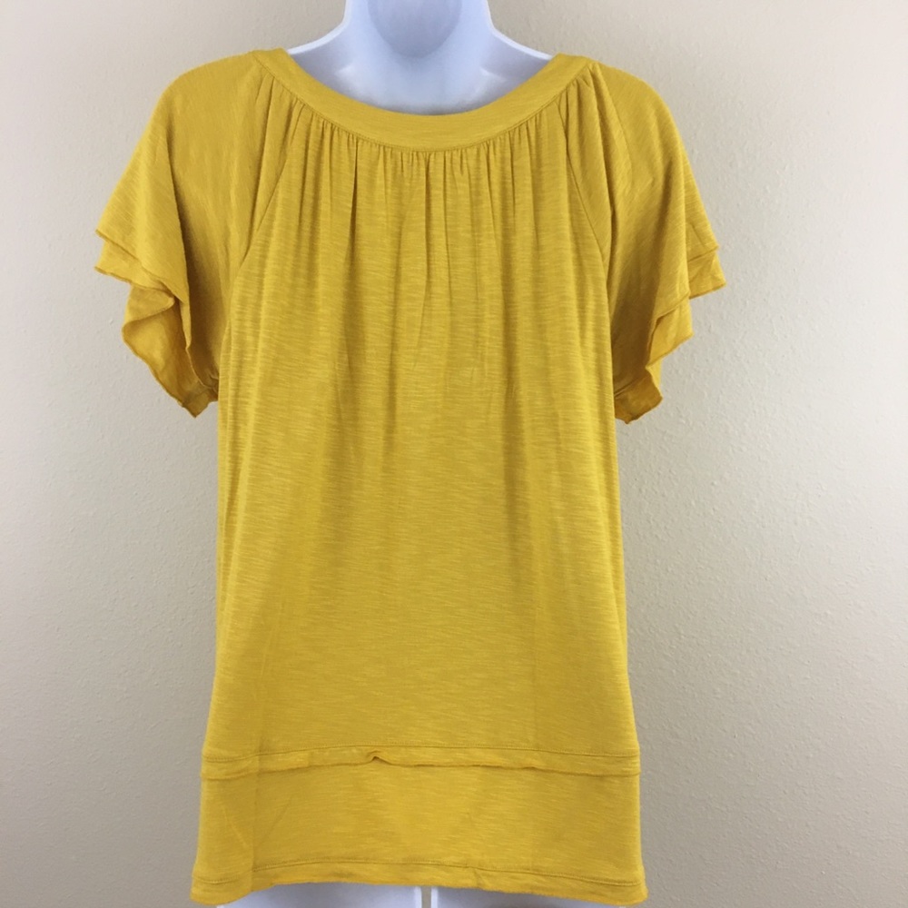 Style & Co Ruffle Sleeve Tunic - Picture 5 of 6